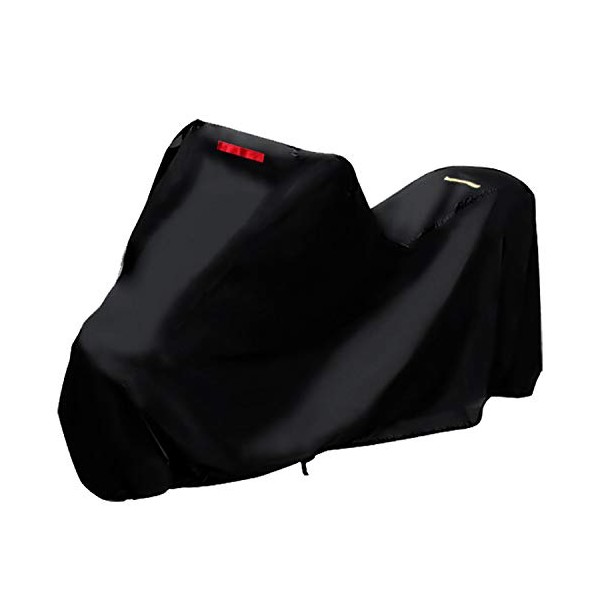WEIMALL MOC075SBK Motorcycle Cover, Available in Sizes S, Compatible with