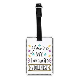 Gift Base You'Re My Favorit Geiger Stars Optical Luggage Tag with Black Strap
