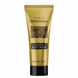 FARMASi Women's Perfumed Shower Gel Sensational, 100ml/3.38flOz - Refreshing Cleansing, Luxurious Scent, Floral-Fruity, Gentle on Skin, Daily Use, Long-Lasting Fragrance, Softens Skin