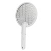 2 in 1 Electric Fly Swatter Rotatable Fly Killer Light