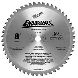 Milwaukee Electric - 8 CIRCULAR SAW METAL CUTTING 50 TEETH BLADE