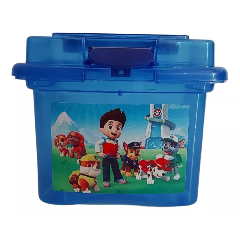 Caja Fiesta Personalizada Dulcero Infantil Lonchera 5 Pzs