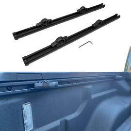 Truck Bed Rail System Compatible with Ford Maverick 2022 2023 2024 2025 | Truck Slide Rails Left Right Side Rail System Aluminum (2PCS)