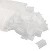JCBIZ 100pcs Clear Horticulture Grafting Clamps 2mm Plastic Plant Grafting