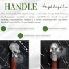 Nagina International's Premium Chromed Deluxe Walking Stick: 36-Inch Rosewood Cane