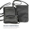Lewis N. Clark Stash Neck Travel Wallet, RFID Blocking Passport