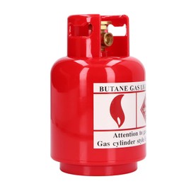 Simulation Fuel Gas Tank Shape Piggy Bank Decor Child Plastic Crafts Desktop Ornament Gift Red Gift Desktop Decorations