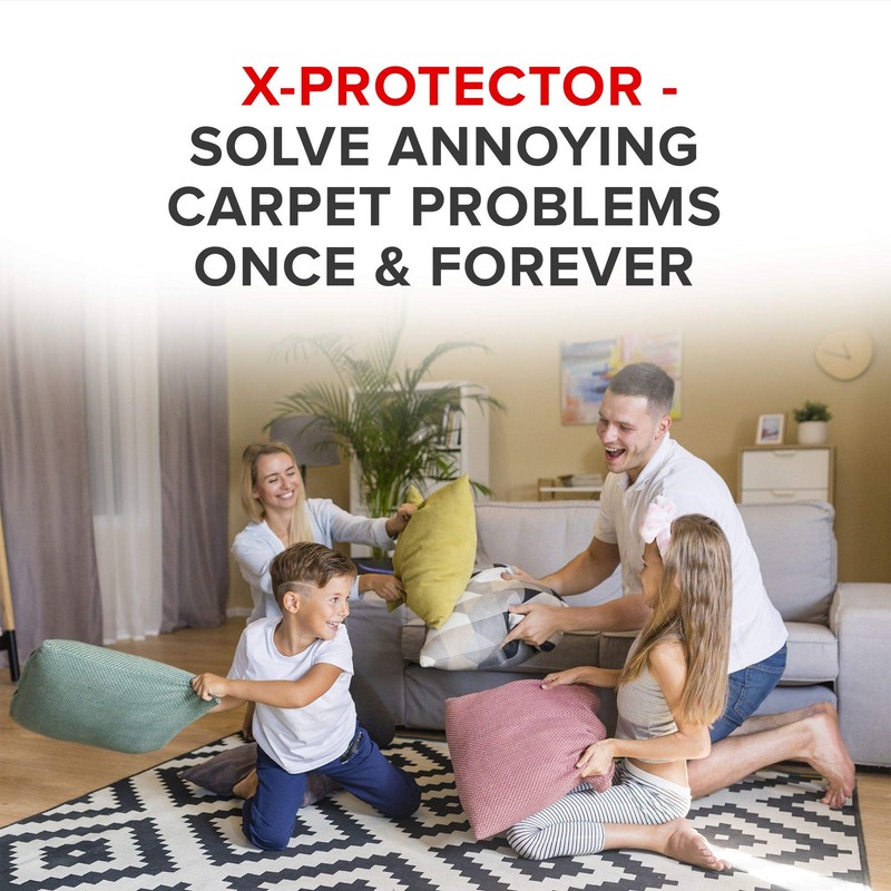 X-Protector Rug Grippers Best 4 pcs Anti Curling Rug Gripper