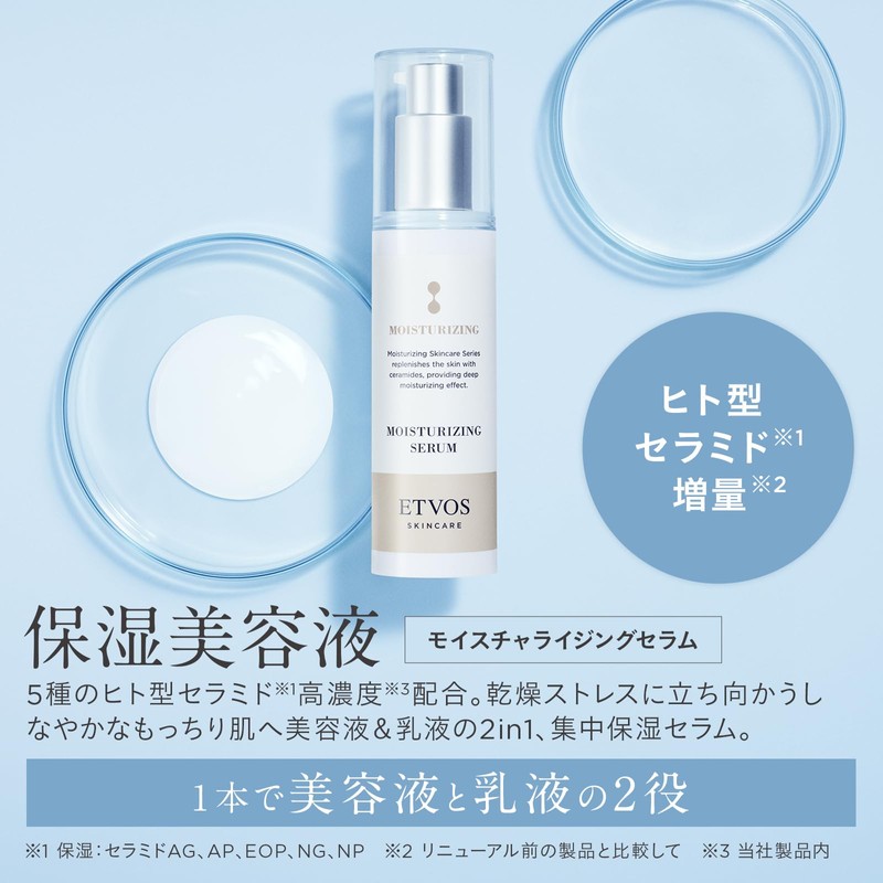 ETVOS Moisturizing Serum 1.7 fl oz (50 ml) (Moisturizing Serum,