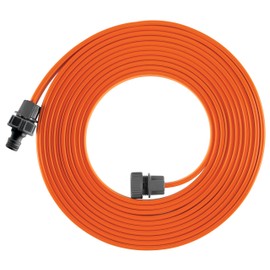 Gardena 995 25 ft. (7.5m) Sprinkler Hose, Orange, for Watering Elongated and Narrow Areas, Made in Germany