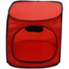 Portable Pop Up Dog Crate-X Large, Red
