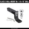 Draw-Tite Class 3 Ball Mount Combo, 4 Inch Drop, 2-5/16