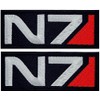 Patch Force N7 Mass Effect Embroidered Patch 2PC Bundle Set