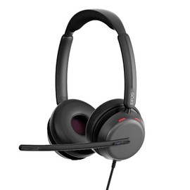 EPOS IMPACT 860T MS Teams Stereo Headset Wired with USB-C & USB-A Adapter With ANC