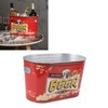 Printed Beverage Ice Bucket Universal Rust Protection Large Calibre Ice