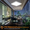 DODOPEN Flush Mount Motion Sensor Ceiling Light Wired, 12 Inch
