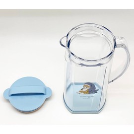 OSK RC-1208 Mofusand Bottle Pot Pitcher, Cold Water Bottle, 0.3 gal (1.2 L) with Handle, Made in Japan