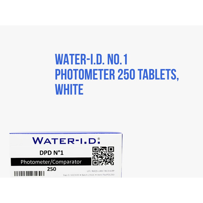 TEST ALL WATER - PoolLab DPD No.1 Tablets | Accurate
