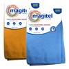 Magitel 2Pack Paño Microfibra Grande 50 X 70
