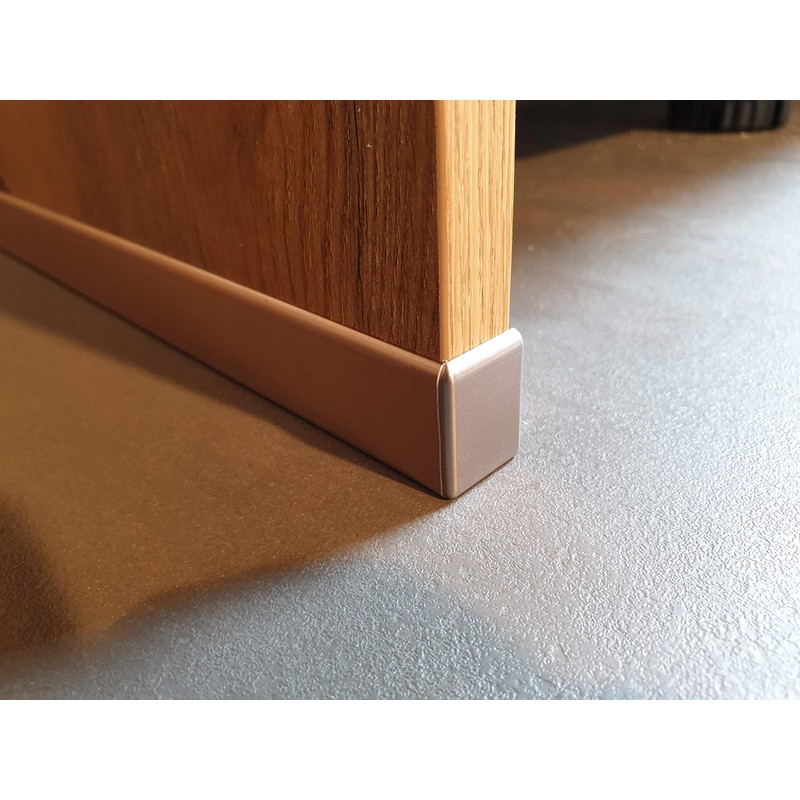 Nobilia 2 x End Cap for 25 mm Cheek Shoe