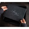 in Loving Memory Funeral Guestbook w/Pen & Box (Design 3)