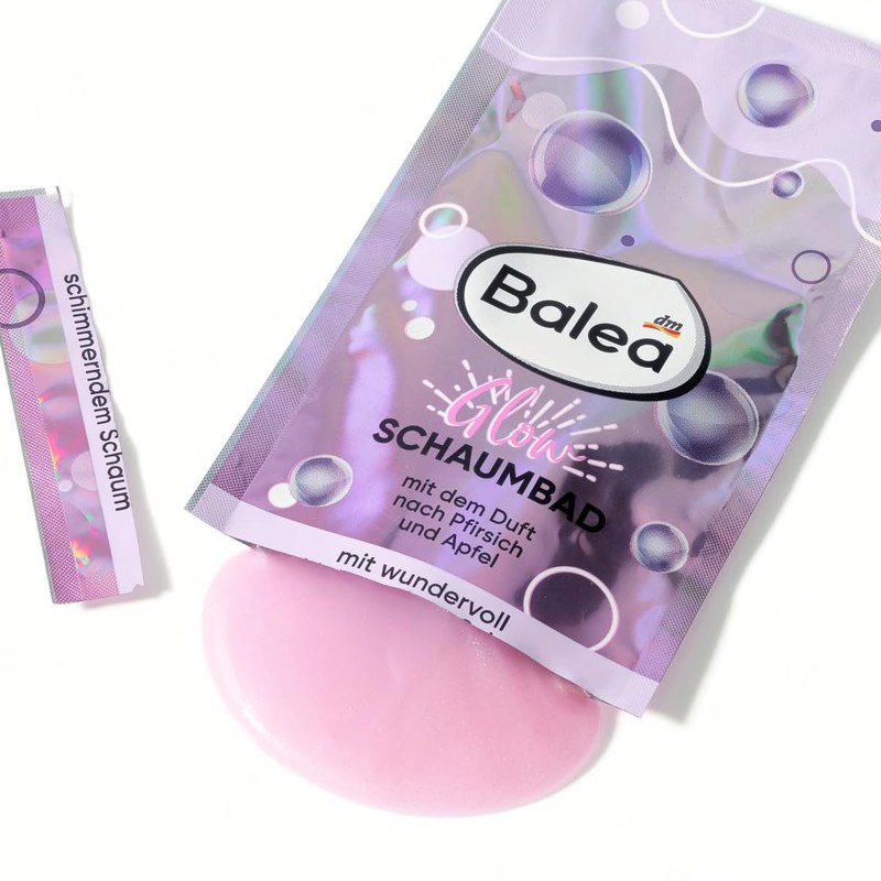 Balea Set of 5 Skin and Hair Care: Bubble Bath
