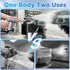 PWACCS Foam Cannon Dual Connector, Pressure Washer Car Wash Foam