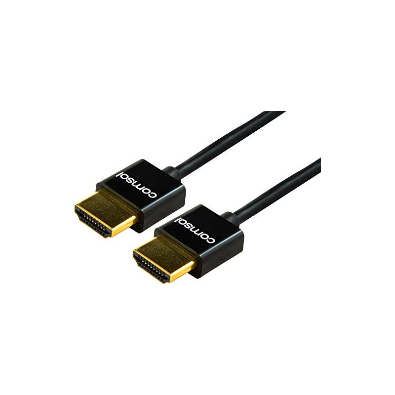 HDSS10 COMSOL 1M Super Slim HDMI Lead Hdmi2.0 Supports All