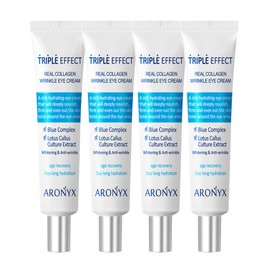 Mediflower Aronix Triple Effect Real Collagen Wrinkle Eye Cream 40mlx4 / 아로닉스 트리플 이펙트 리얼 콜라겐 링클 아이크림40mlx4