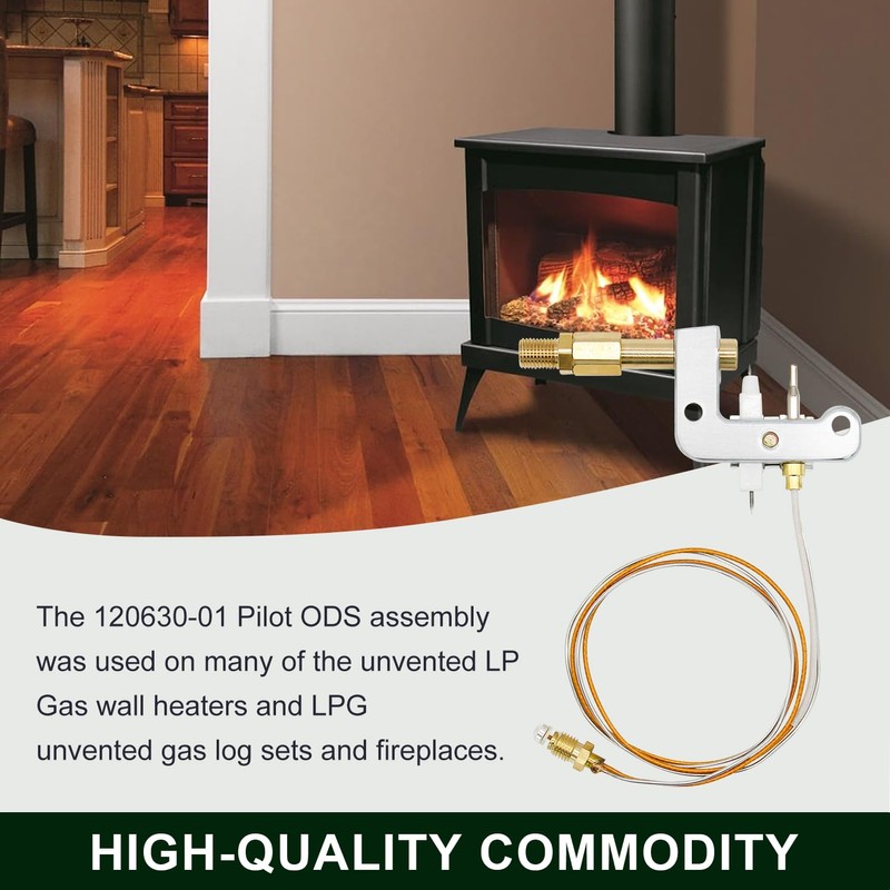 Brlyeeanze 120630-01 Pilot ODS Assembly for Vent Free Natural Gas
