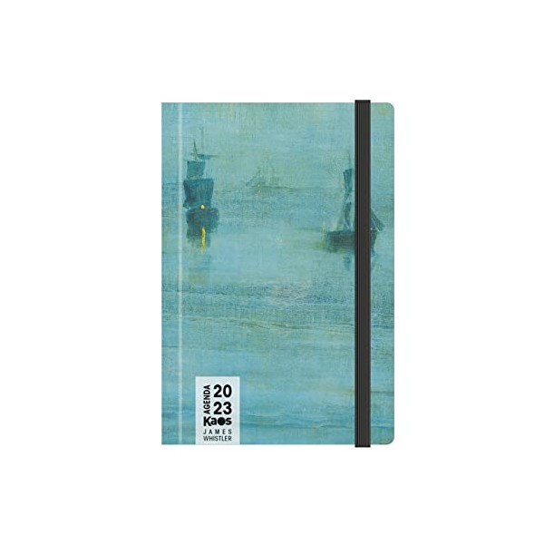 Kaos Daily Diary 2023 - 12 Months with Planner -