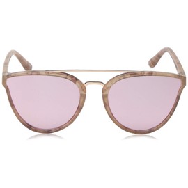 Lucky Women's Bigs Cateye Sunglasses, Brown, 57 mm