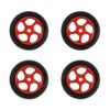 MOTO4U Motorcycle Stand Wheels Replacement for Front Lift Stand Rear