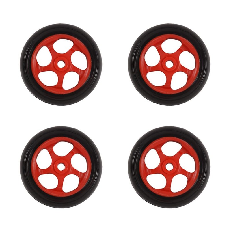 MOTO4U Motorcycle Stand Wheels Replacement for Front Lift Stand Rear