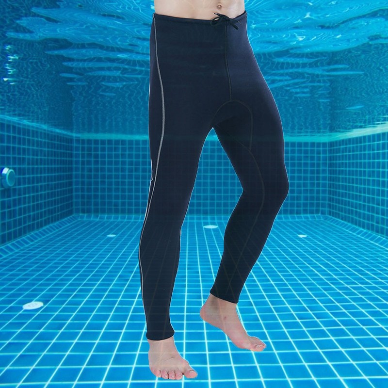 3MM Neoprene High Waist Lengthen Winter Diving Pants Snorkeling Warm