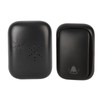 Black Self Powered Wireless Doorbell No Wiring Punching Outdoor Welcome