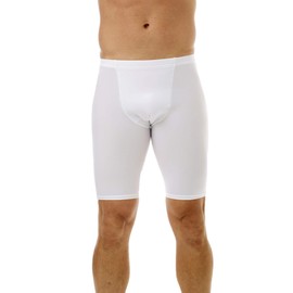 Underworks Men's Compression Shorts X-Small White