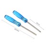 2Pcs Phillips PH00 Screwdriver and 2Pcs 2.0mm Slotted Screwdriver Set,