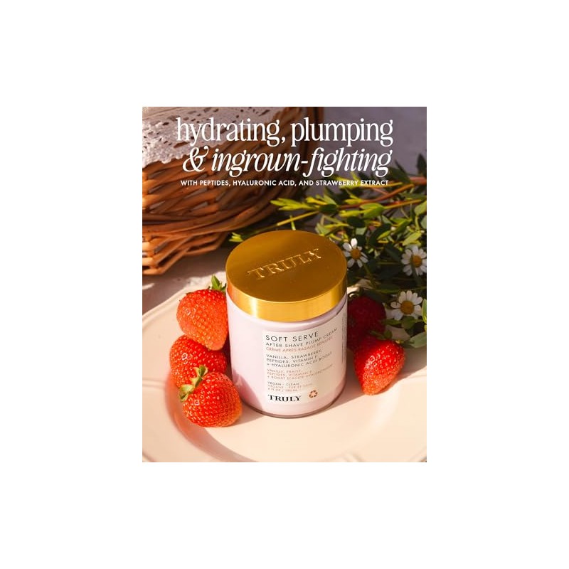 Truly Crema Corporal Para Después Del Afeitado De Sabor Suave
