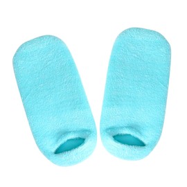 BIUDECO 1pair Gel Moisturizing Heel Socks for Foot Care Anti-crack Ankle Socks Built Moisturizing Gel Breathable and Comfortable Design for Daily Wear and Cracked Heel Repair
