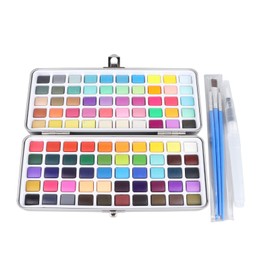 100 Farbfarben-Set, Gouache-Farben, Gouache, Undurchsichtiges Gel-Aquarellfarben-Set, Gouache-Farben-Set, Jello-Cup-Designfarben für Künstler, Studenten, Kinder