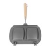 Double Sided Frying Pan Fast Heat Conduction Evenly Heated Detachable