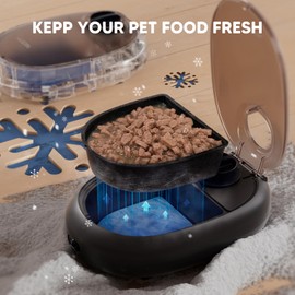 WOPET 4-Pack Replacement Ice Pack for FT60&FT60B Automatic Pet Wet & Dry Food Feeder