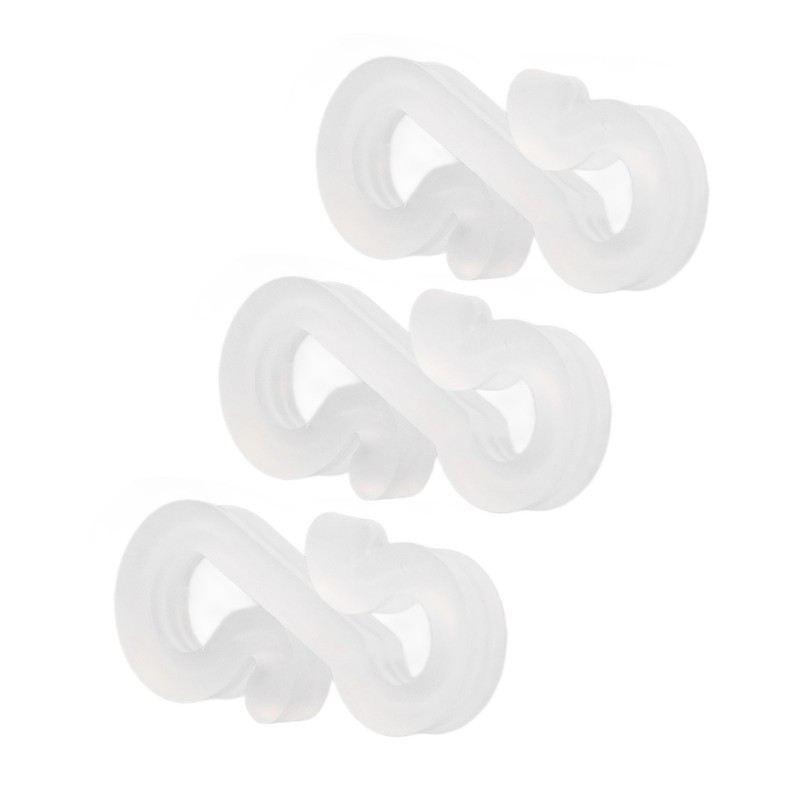 150Pcs S Shaped Hooks Sturdy Durable Plastic Dual Ends Multipurpose