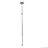 PCP Forearm Crutches, Lightweight Aluminum, Push Button Adjustable Height and