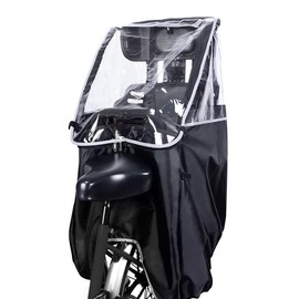 Bicycle Cover, Children's Seat, Back, Child Seat, Rain Cover, Cold Protection, Waterproof, Transparent Window, Thick, Durable, Spacious Spaces Can Be Transformed, For Back Seat, Easy Access