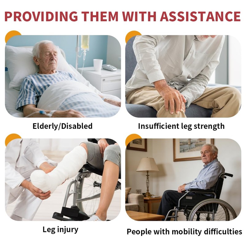 Sit to Stand Lift Sling – Padded Standing Assist with