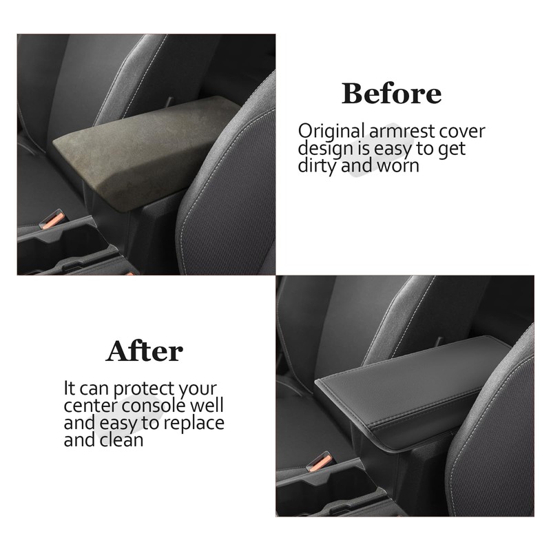 SKTU Armrest Cover Compatible with Dacia Sandero III Stepway Jogger
