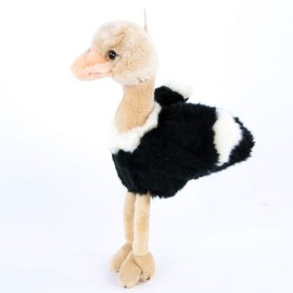 Teddys Rothenburg Cuddly Toy Bird Ostrich Brown/White 28 cm Plush Bouquet