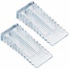 Audiofan Door Stopper Rubber Transparent Flexible Sliding Door Swing Wedge